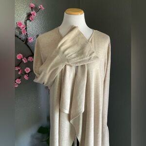 Style & Co Knit Cardigan with Bell Sleeves